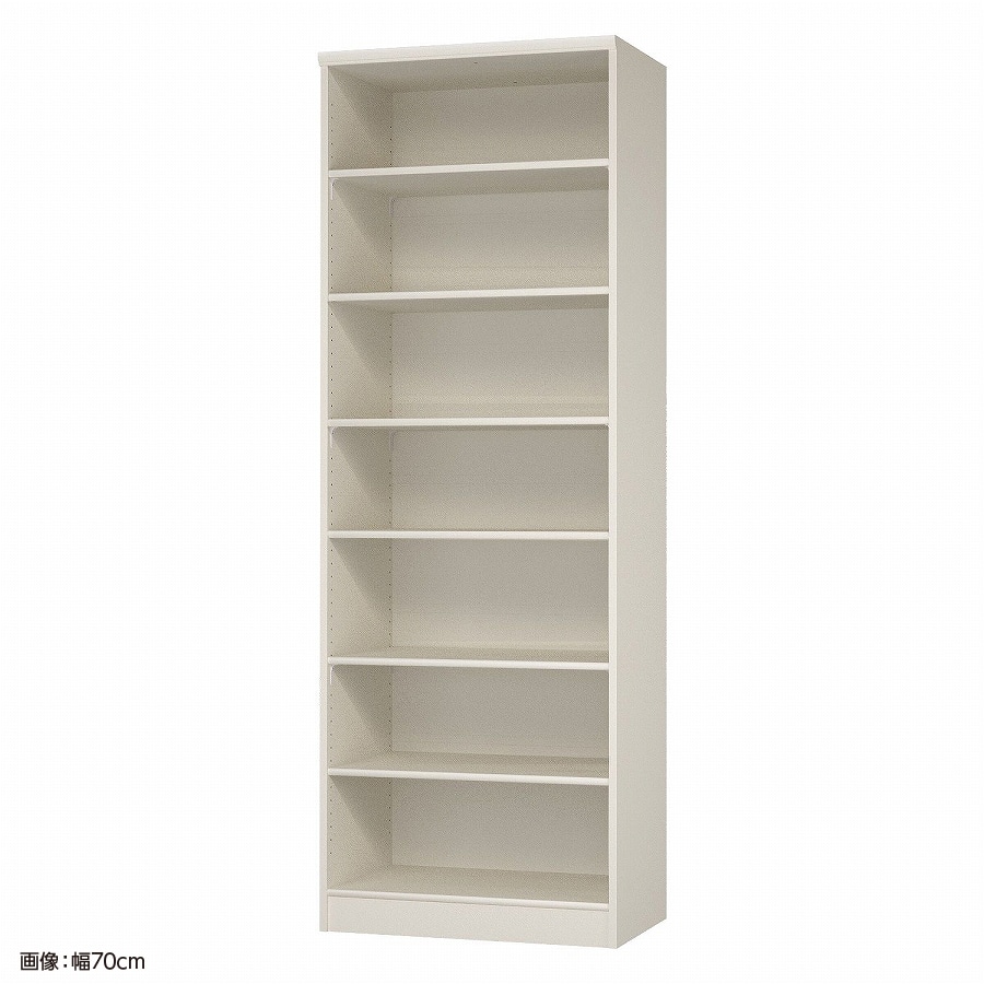 大洋 オーダーシェルフ ホワイト NCオーダー2065 D WH 幅650×奥行460×高さ2000(mm) 1台（ご注文単位1台）【直送品】