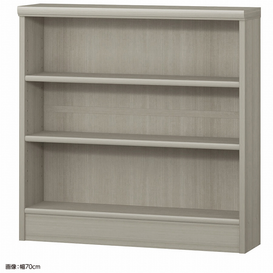 大洋 オーダーシェルフ グレーオーク NCオーダー7065 S GO 幅650×奥行190×高さ700(mm) 1台（ご注文単位1台）【直送品】
