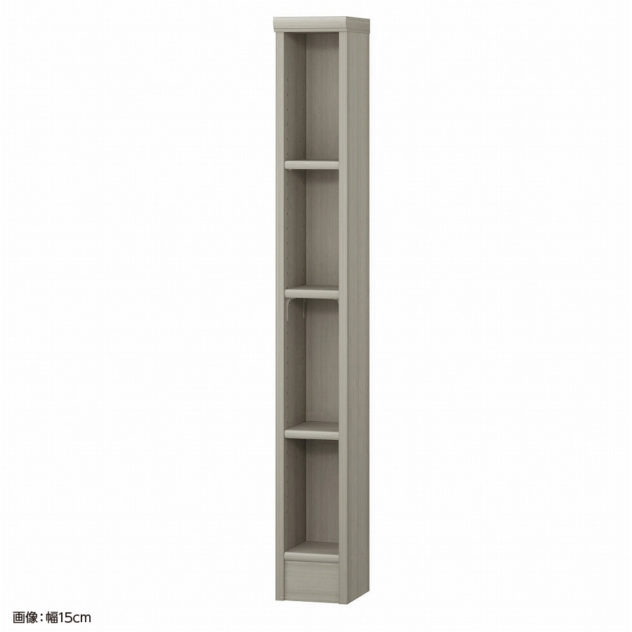 大洋 オーダーシェルフ グレーオーク NCオーダー1220 S GO 幅200×奥行190×高さ1170(mm) 1台（ご注文単位1台）【直送品】