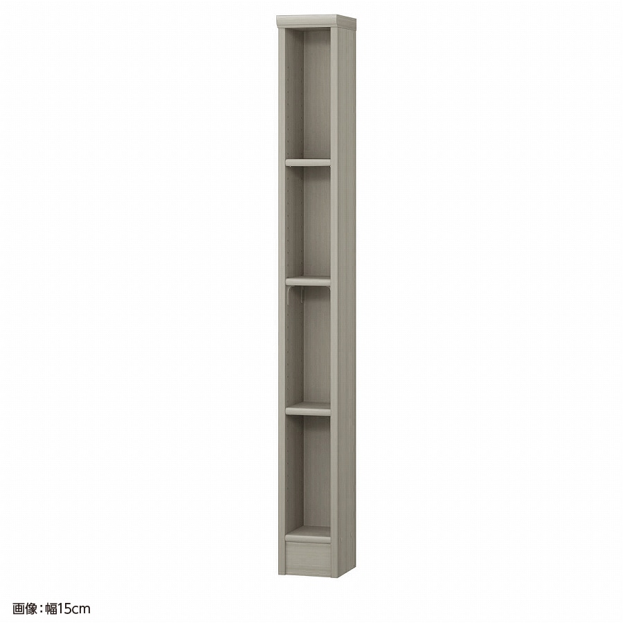 大洋 オーダーシェルフ グレーオーク NCオーダー1415 S GO 幅150×奥行190×高さ1350(mm) 1台(ご注文単位1台)【直送品】