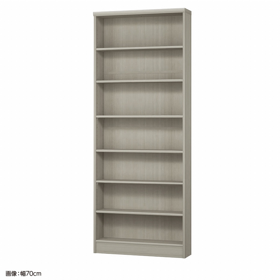 大洋 オーダーシェルフ グレーオーク NCオーダー1870 S GO 幅700×奥行190×高さ1780(mm) 1台(ご注文単位1台)【直送品】