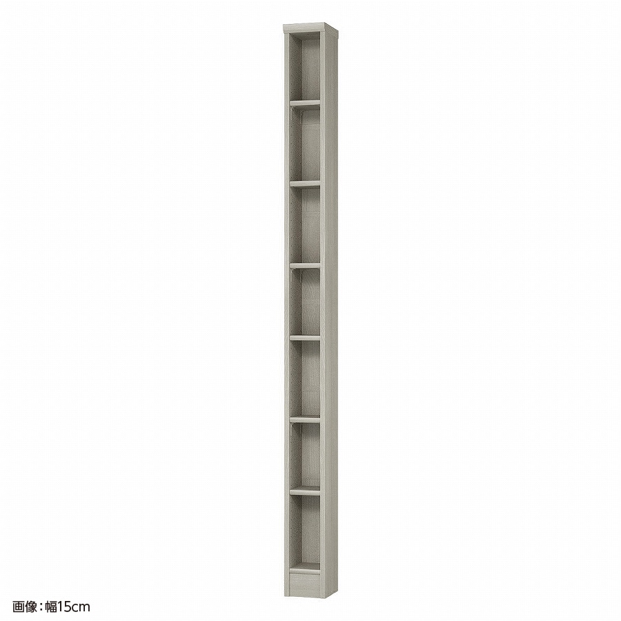 大洋 オーダーシェルフ グレーオーク NCオーダー2015 S GO 幅150×奥行190×高さ2000(mm) 1台(ご注文単位1台)【直送品】