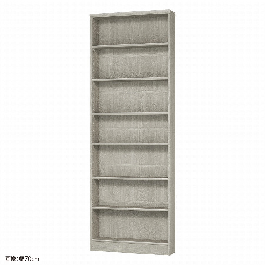 大洋 オーダーシェルフ グレーオーク NCオーダー2070 S GO 幅700×奥行190×高さ2000(mm) 1台(ご注文単位1台)【直送品】