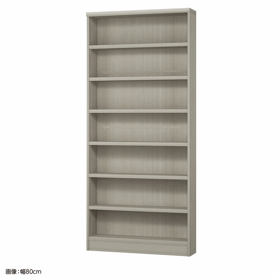 大洋 オーダーシェルフ グレーオーク NCオーダータフ1880 S GO 幅800×奥行190×高さ1780(mm) 1台(ご注文単位1台)【直送品】