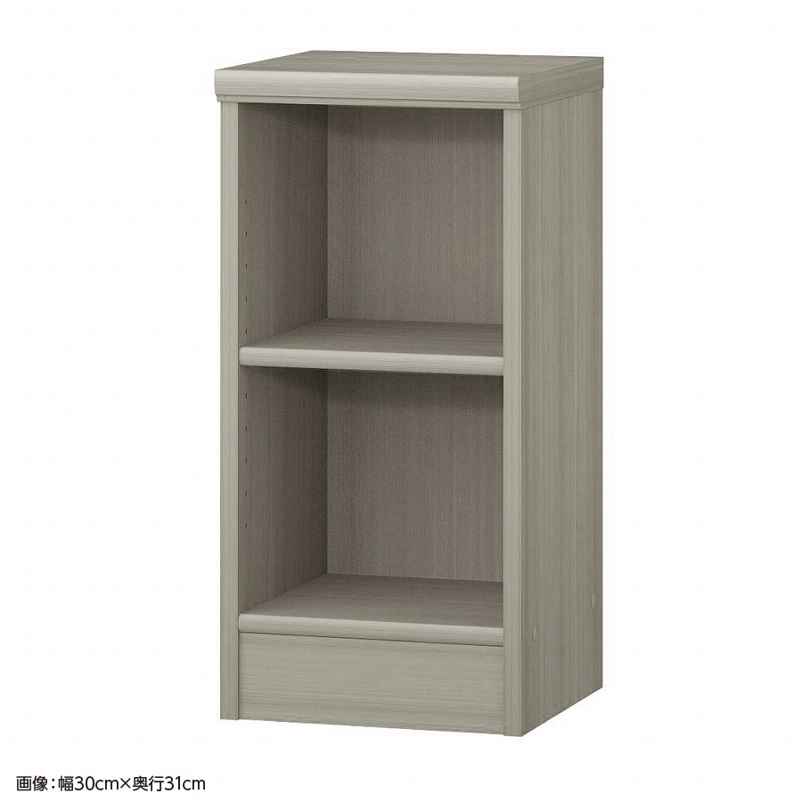 大洋 オーダーシェルフ グレーオーク NCオーダー6035 SR GO 幅350×奥行250×高さ600(mm) 1台（ご注文単位1台）【直送品】