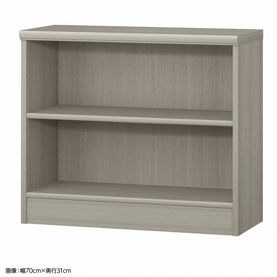 大洋 オーダーシェルフ グレーオーク NCオーダー6070 SR GO 幅700×奥行250×高さ600(mm) 1台（ご注文単位1台）【直送品】