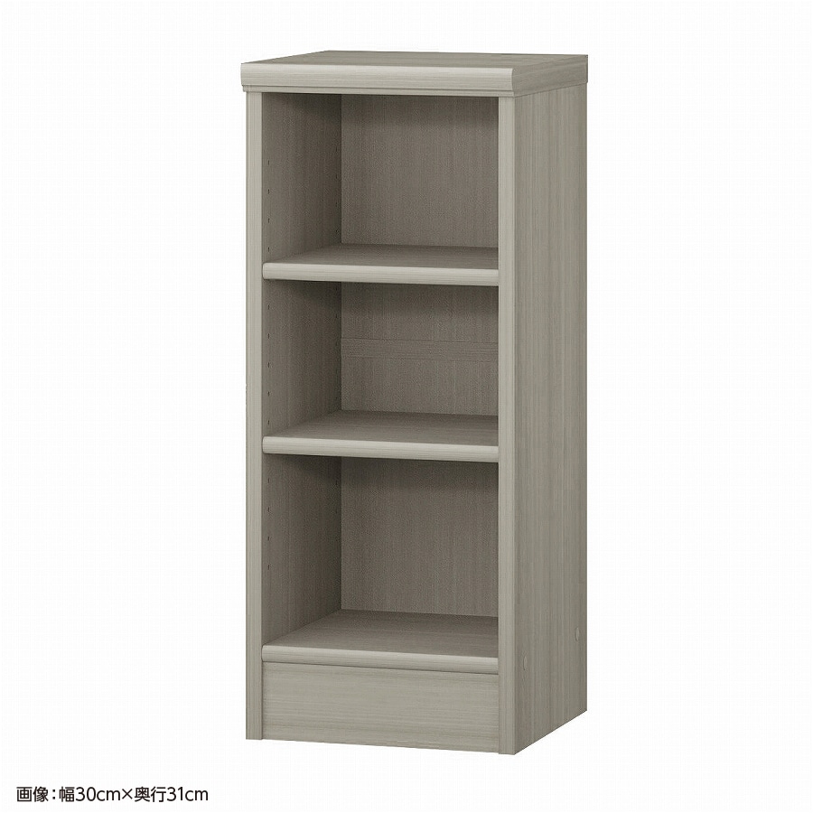 大洋 オーダーシェルフ グレーオーク NCオーダー7025 SR GO 幅250×奥行250×高さ700(mm) 1台（ご注文単位1台）【直送品】