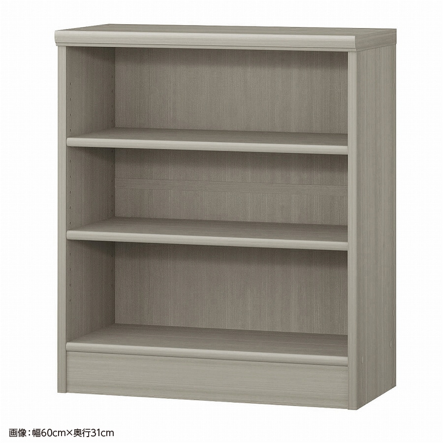 大洋 オーダーシェルフ グレーオーク NCオーダー7060 SR GO 幅600×奥行250×高さ700(mm) 1台（ご注文単位1台）【直送品】