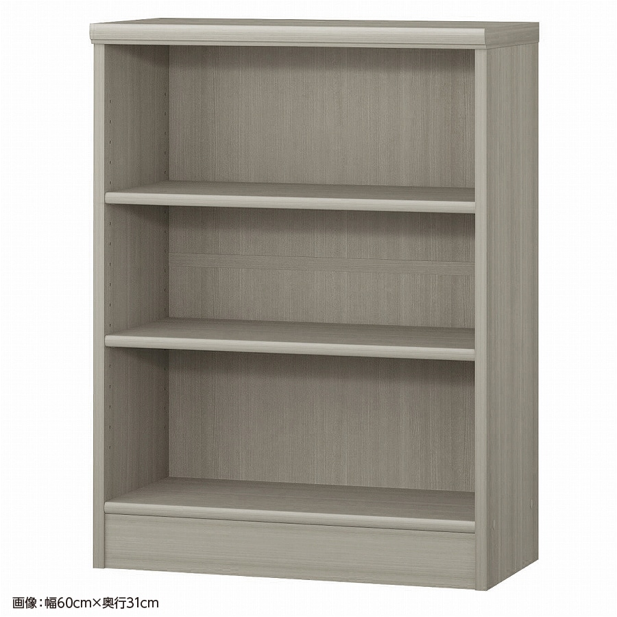 大洋 オーダーシェルフ グレーオーク NCオーダー8060 SR GO 幅600×奥行250×高さ800(mm) 1台(ご注文単位1台)【直送品】