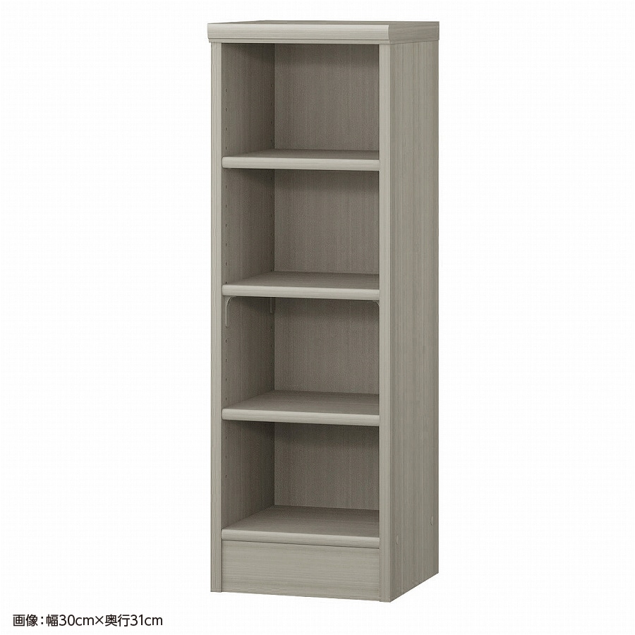 大洋 オーダーシェルフ グレーオーク NCオーダー9025 SR GO 幅250×奥行250×高さ881(mm) 1台(ご注文単位1台)【直送品】