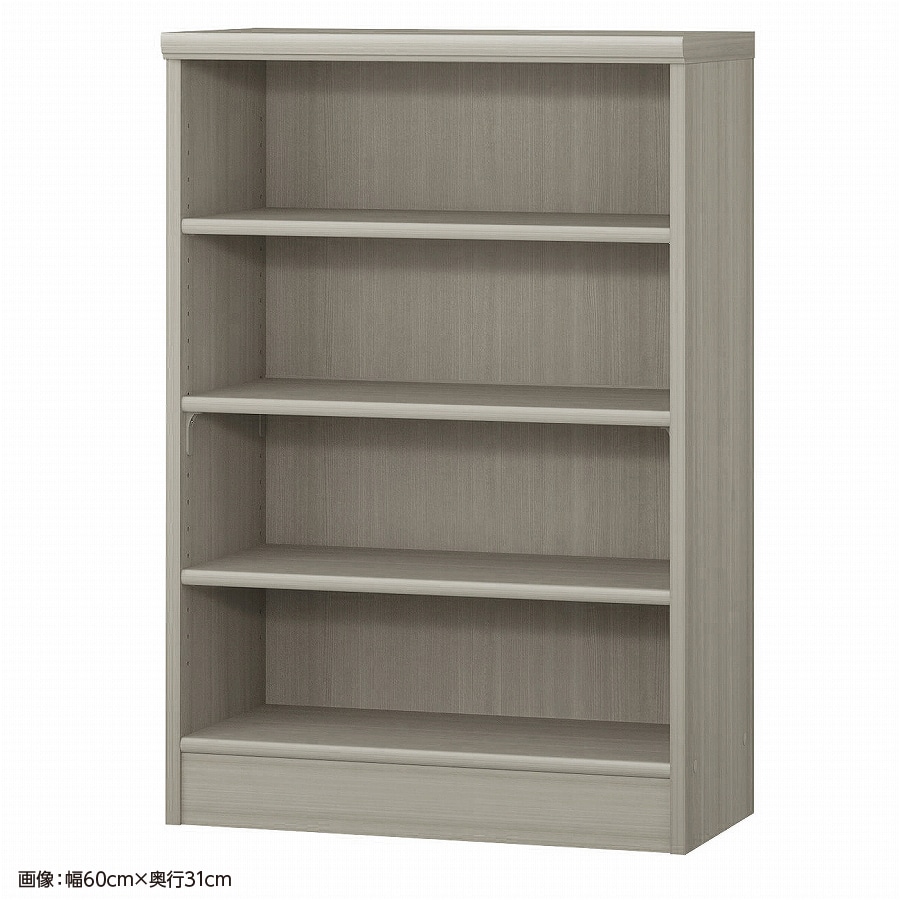 大洋 オーダーシェルフ グレーオーク NCオーダー9055 SR GO 幅550×奥行250×高さ881(mm) 1台(ご注文単位1台)【直送品】