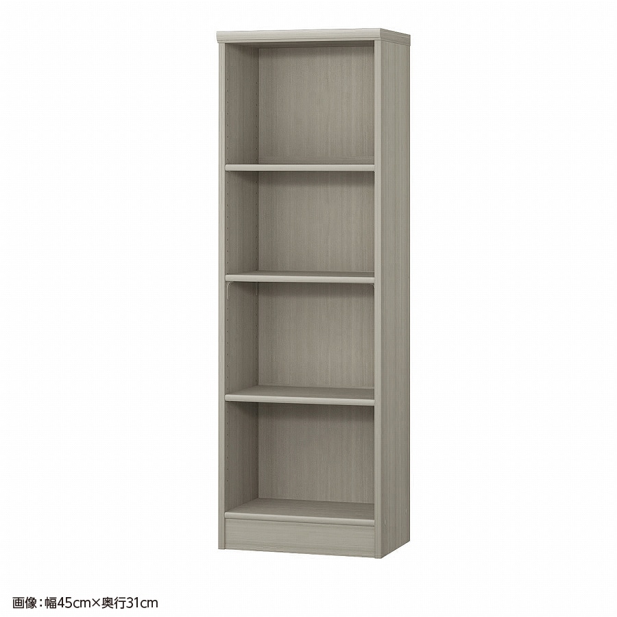 大洋 オーダーシェルフ グレーオーク NCオーダー1450 SR GO 幅500×奥行250×高さ1350(mm) 1台（ご注文単位1台）【直送品】