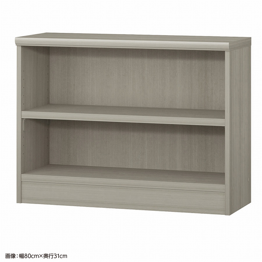 >大洋 オーダーシェルフ グレーオーク NCオーダータフ6080 SR GO 幅800×奥行250×高さ600(mm) 1台(ご注文単位1台)【直送品】