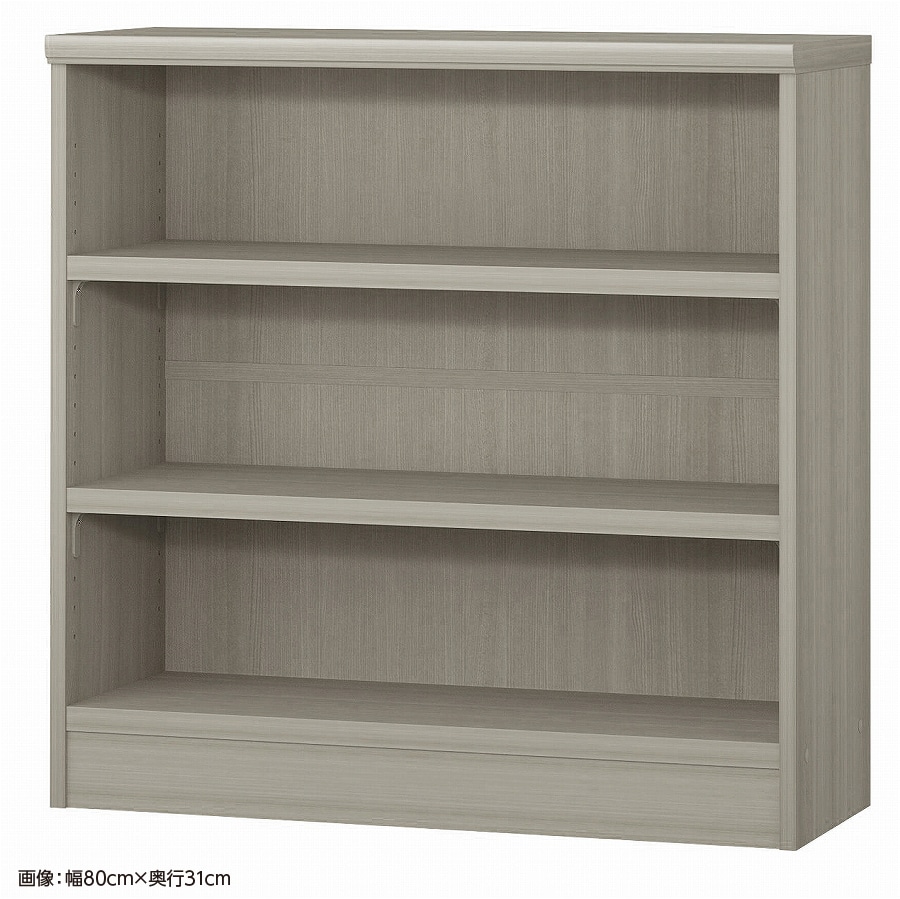 大洋 オーダーシェルフ グレーオーク NCオーダータフ8075 SR GO 幅750×奥行250×高さ800(mm) 1台（ご注文単位1台）【直送品】