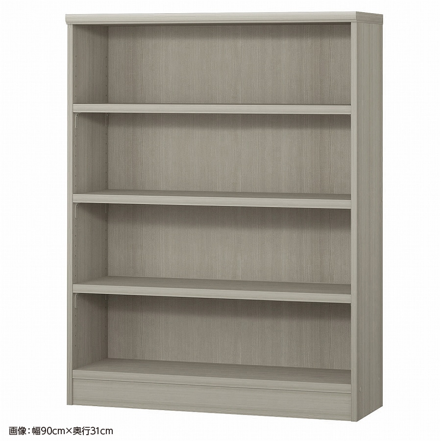 大洋 オーダーシェルフ グレーオーク NCオーダータフ1285 SR GO 幅850×奥行250×高さ1170(mm) 1台(ご注文単位1台)【直送品】