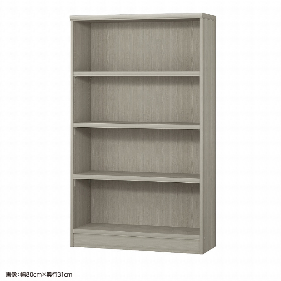 大洋 オーダーシェルフ グレーオーク NCオーダータフ1480 SR GO 幅800×奥行250×高さ1350(mm) 1台(ご注文単位1台)【直送品】