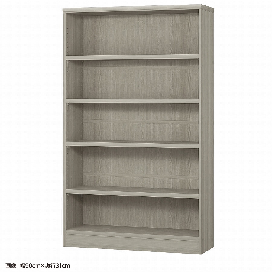 大洋 オーダーシェルフ グレーオーク NCオーダータフ1590 SR GO 幅900×奥行250×高さ1499(mm) 1台(ご注文単位1台)【直送品】