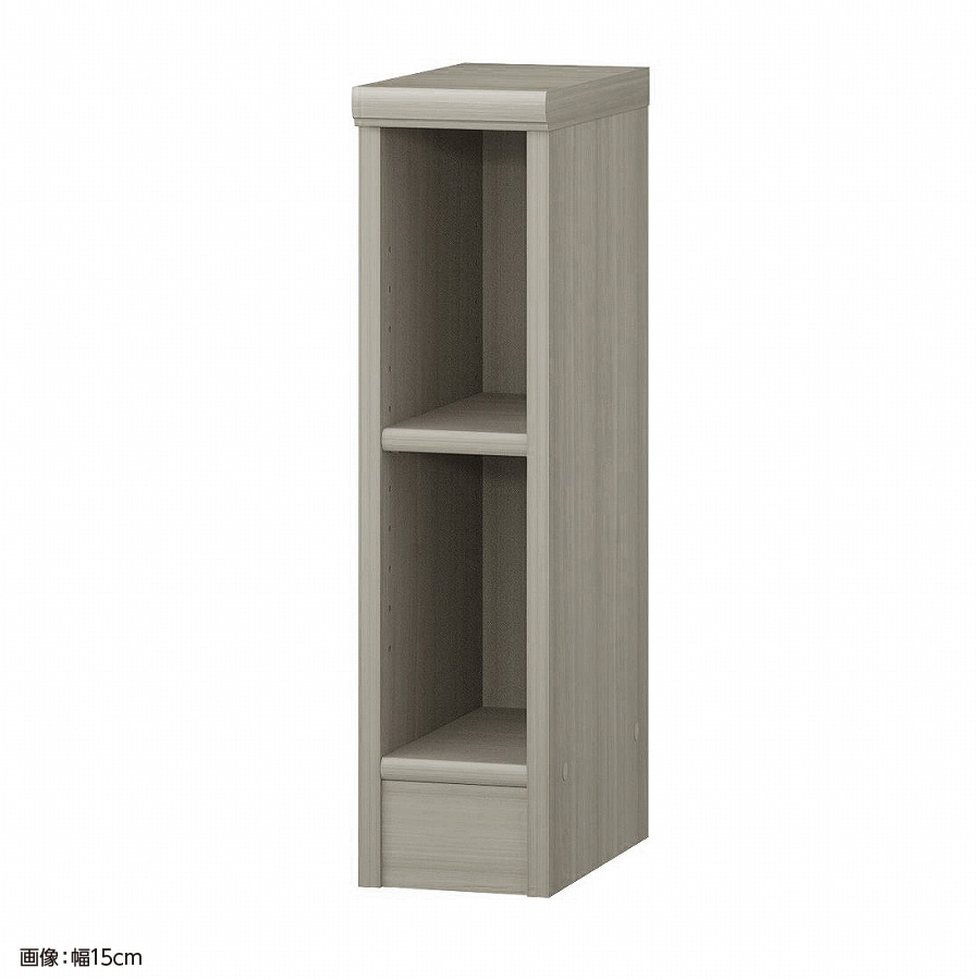 大洋 オーダーシェルフ グレーオーク NCオーダー6020 R GO 幅200×奥行310×高さ600(mm) 1台（ご注文単位1台）【直送品】