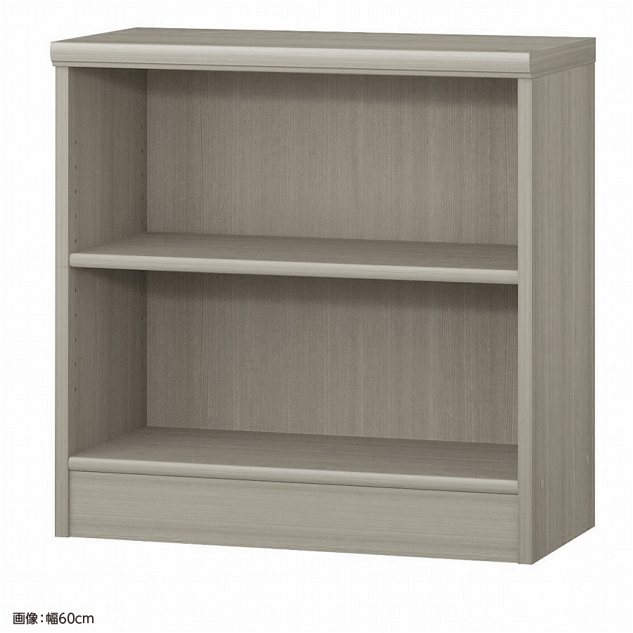 >大洋 オーダーシェルフ グレーオーク NCオーダー6055 R GO 幅550×奥行310×高さ600(mm) 1台（ご注文単位1台）【直送品】