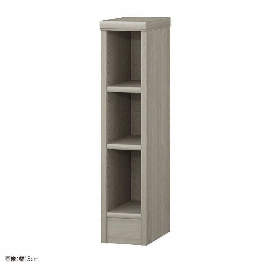 大洋 オーダーシェルフ グレーオーク NCオーダー7015 R GO 幅150×奥行310×高さ700(mm) 1台（ご注文単位1台）【直送品】