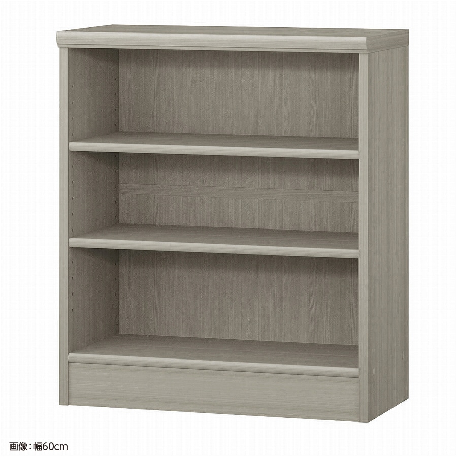 >大洋 オーダーシェルフ グレーオーク NCオーダー7060 R GO 幅600×奥行310×高さ700(mm) 1台（ご注文単位1台）【直送品】