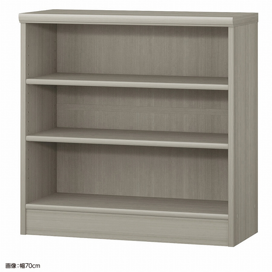 大洋 オーダーシェルフ グレーオーク NCオーダー7070 R GO 幅700×奥行310×高さ700(mm) 1台（ご注文単位1台）【直送品】