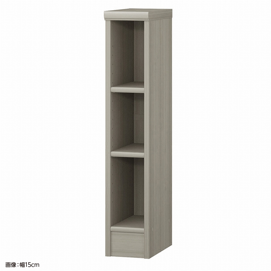 大洋 オーダーシェルフ グレーオーク NCオーダー8015 R GO 幅150×奥行310×高さ800(mm) 1台(ご注文単位1台)【直送品】