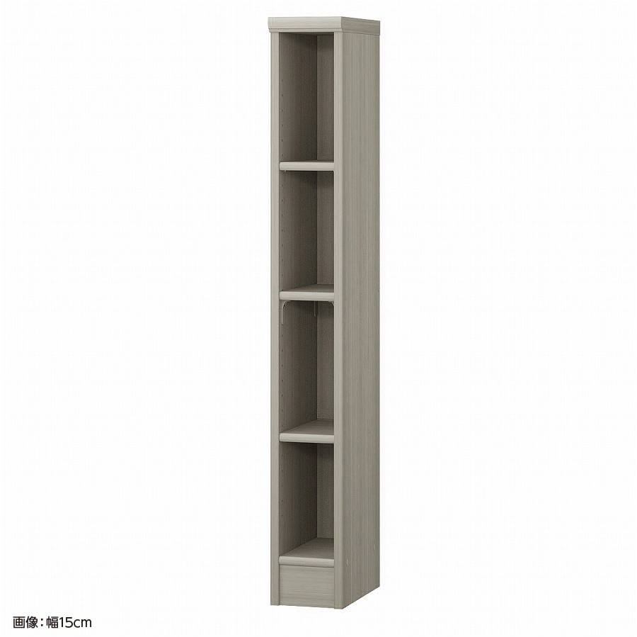 大洋 オーダーシェルフ グレーオーク NCオーダー1215 R GO 幅150×奥行310×高さ1170(mm) 1台（ご注文単位1台）【直送品】