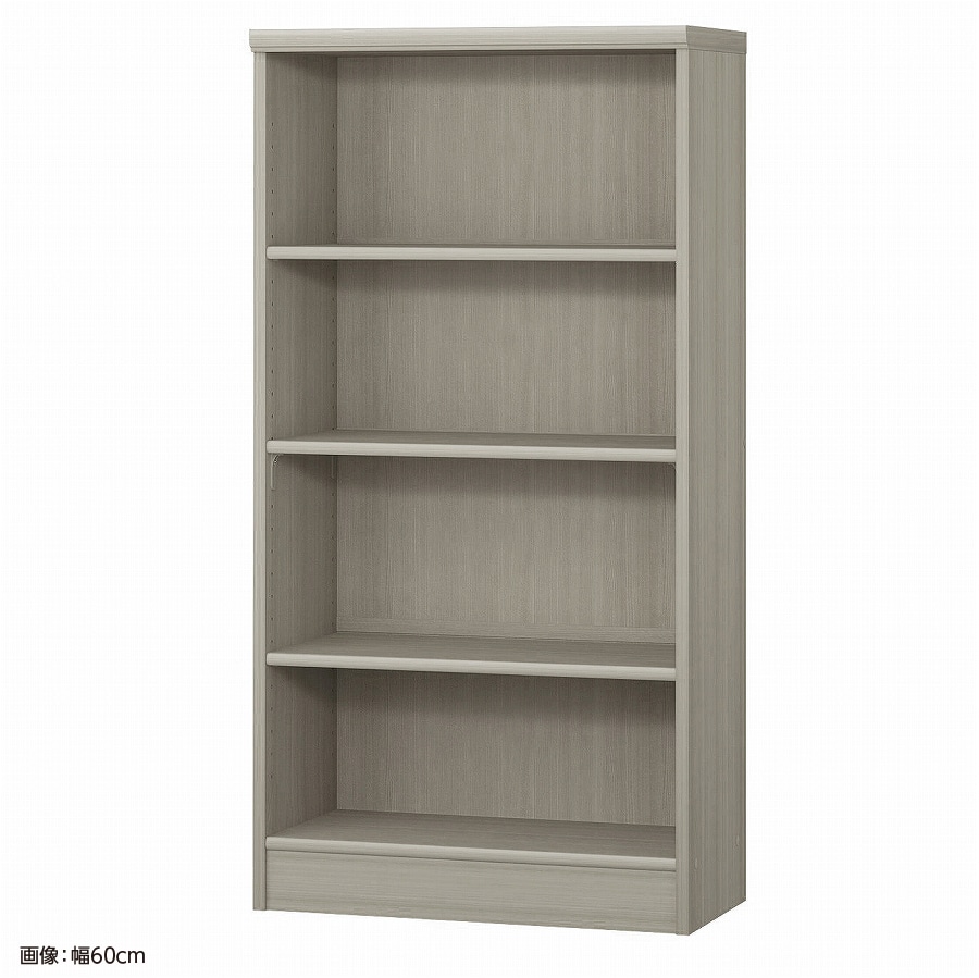 大洋 オーダーシェルフ グレーオーク NCオーダー1260 R GO 幅600×奥行310×高さ1170(mm) 1台（ご注文単位1台）【直送品】