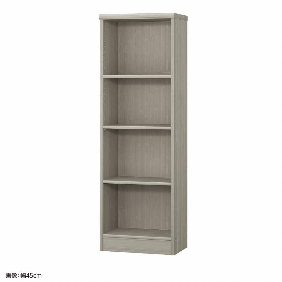 大洋 オーダーシェルフ グレーオーク NCオーダー1445 R GO 幅450×奥行310×高さ1350(mm) 1台（ご注文単位1台）【直送品】