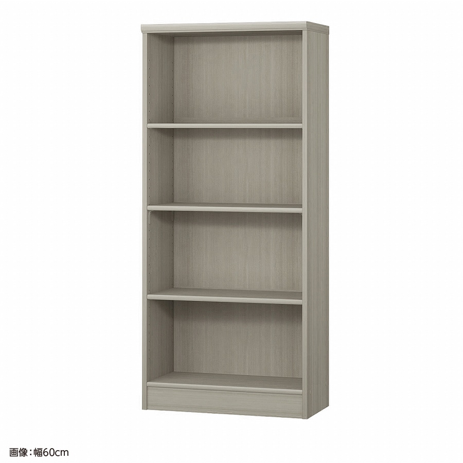 大洋 オーダーシェルフ グレーオーク NCオーダー1455 R GO 幅550×奥行310×高さ1350(mm) 1台（ご注文単位1台）【直送品】