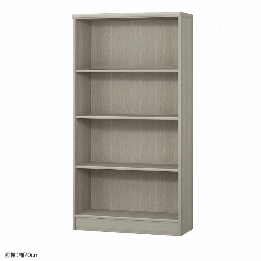 >大洋 オーダーシェルフ グレーオーク NCオーダー1470 R GO 幅700×奥行310×高さ1350(mm) 1台(ご注文単位1台)【直送品】