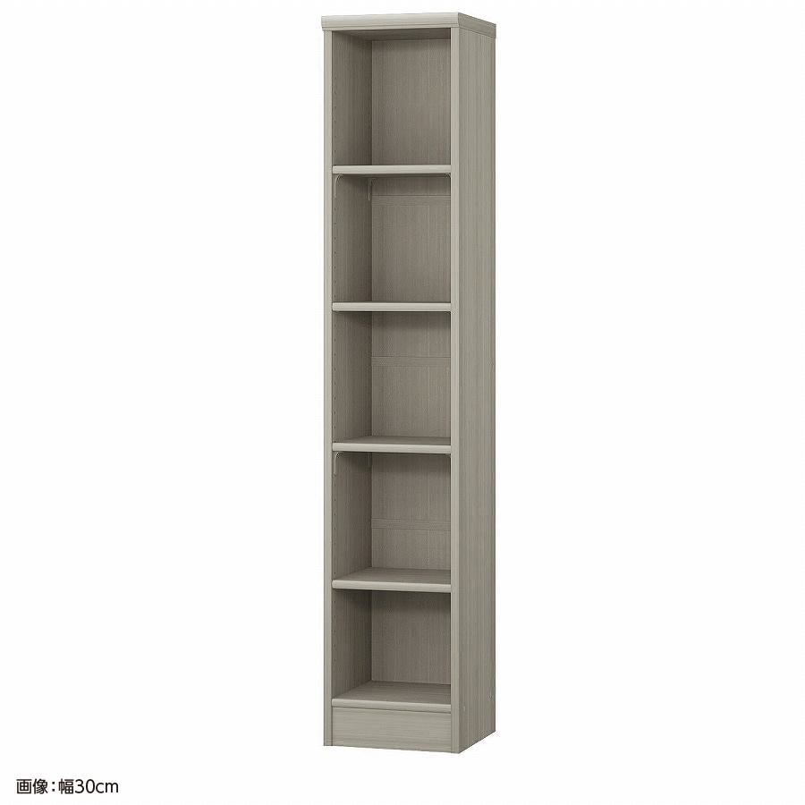 大洋 オーダーシェルフ グレーオーク NCオーダー1530 R GO 幅300×奥行310×高さ1499(mm) 1台（ご注文単位1台）【直送品】