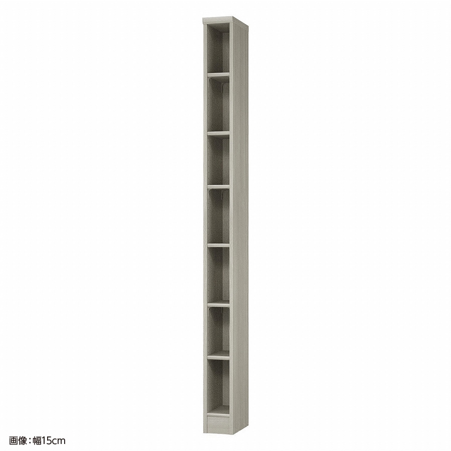 大洋 オーダーシェルフ グレーオーク NCオーダー2015 R GO 幅150×奥行310×高さ2000(mm) 1台(ご注文単位1台)【直送品】