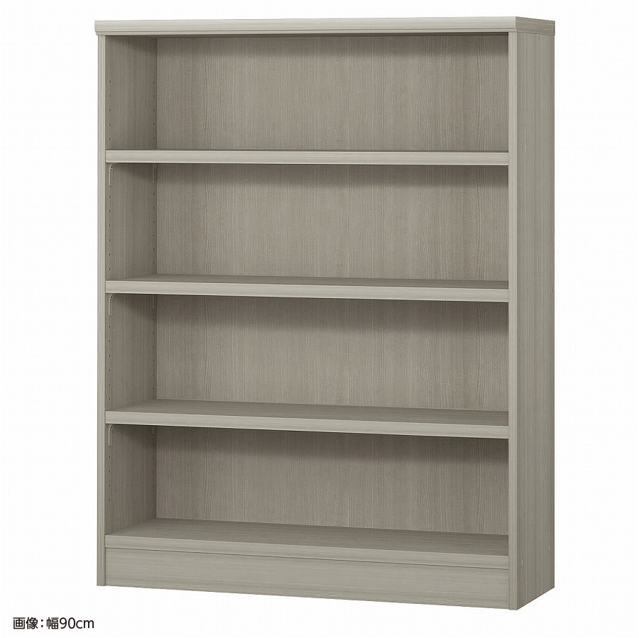 >大洋 オーダーシェルフ グレーオーク NCオーダータフ1285 R GO 幅850×奥行310×高さ1170(mm) 1台(ご注文単位1台)【直送品】