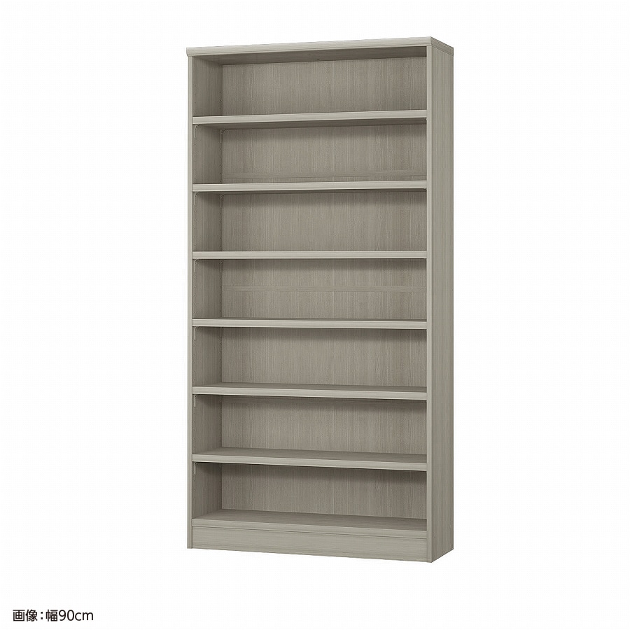 大洋 オーダーシェルフ グレーオーク NCオーダータフ1885 R GO 幅850×奥行310×高さ1780(mm) 1台（ご注文単位1台）【直送品】