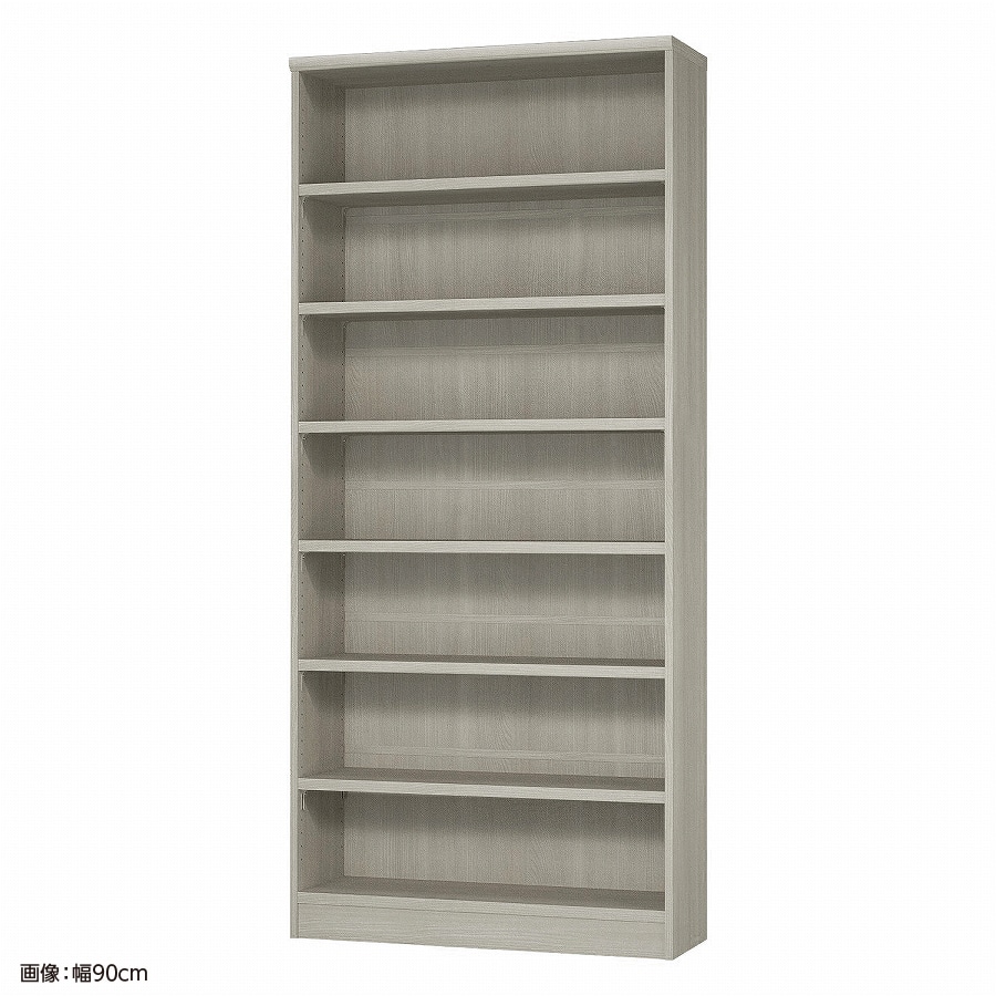 >大洋 オーダーシェルフ グレーオーク NCオーダータフ2085 R GO 幅850×奥行310×高さ2000(mm) 1台(ご注文単位1台)【直送品】