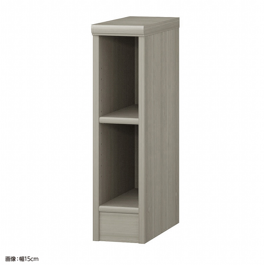 大洋 オーダーシェルフ グレーオーク NCオーダー6015 MD GO 幅150×奥行400×高さ600(mm) 1台(ご注文単位1台)【直送品】