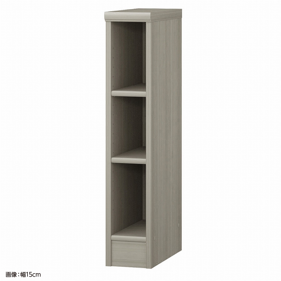 大洋 オーダーシェルフ グレーオーク NCオーダー8015 MD GO 幅150×奥行400×高さ800(mm) 1台(ご注文単位1台)【直送品】