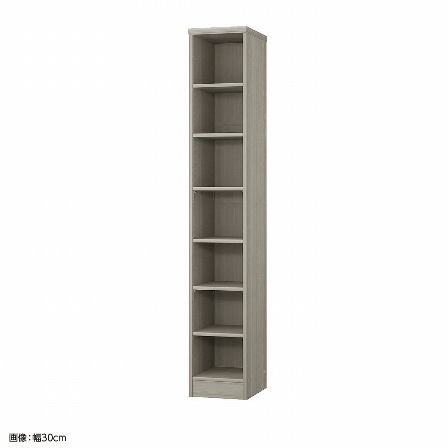 大洋 オーダーシェルフ グレーオーク NCオーダー1830 MD GO 幅300×奥行400×高さ1780(mm) 1台（ご注文単位1台）【直送品】