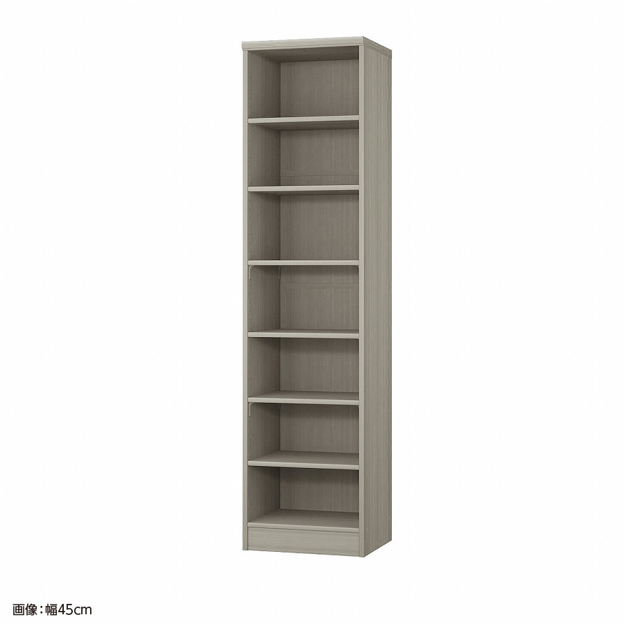 >大洋 オーダーシェルフ グレーオーク NCオーダー1845 MD GO 幅450×奥行400×高さ1780(mm) 1台（ご注文単位1台）【直送品】