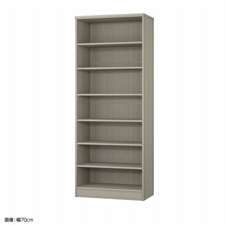 大洋 オーダーシェルフ グレーオーク NCオーダー1865 MD GO 幅650×奥行400×高さ1780(mm) 1台(ご注文単位1台)【直送品】