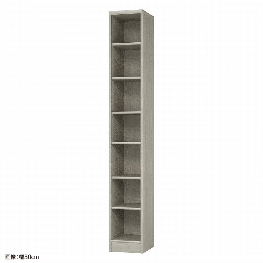 大洋 オーダーシェルフ グレーオーク NCオーダー2030 MD GO 幅300×奥行400×高さ2000(mm) 1台（ご注文単位1台）【直送品】