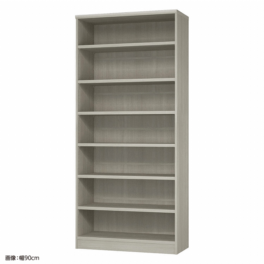 >大洋 オーダーシェルフ グレーオーク NCオーダータフ2090 MD GO 幅900×奥行400×高さ2000(mm) 1台(ご注文単位1台)【直送品】