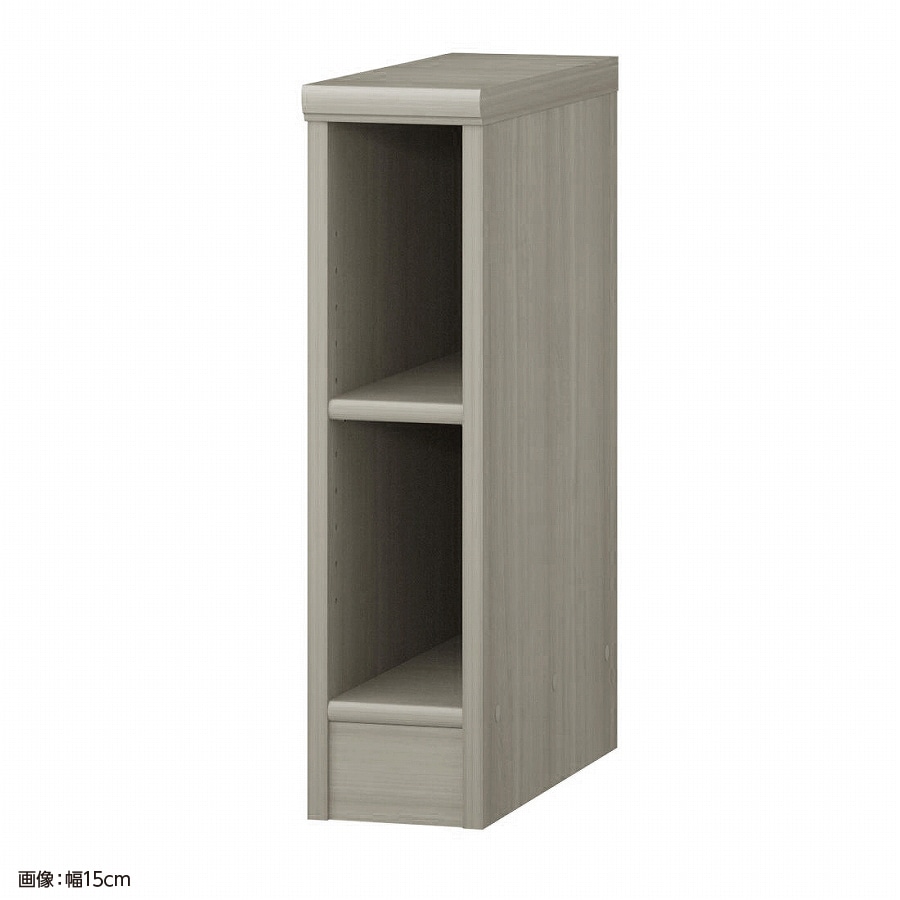 大洋 オーダーシェルフ グレーオーク NCオーダー6020 D GO 幅200×奥行460×高さ600(mm) 1台(ご注文単位1台)【直送品】