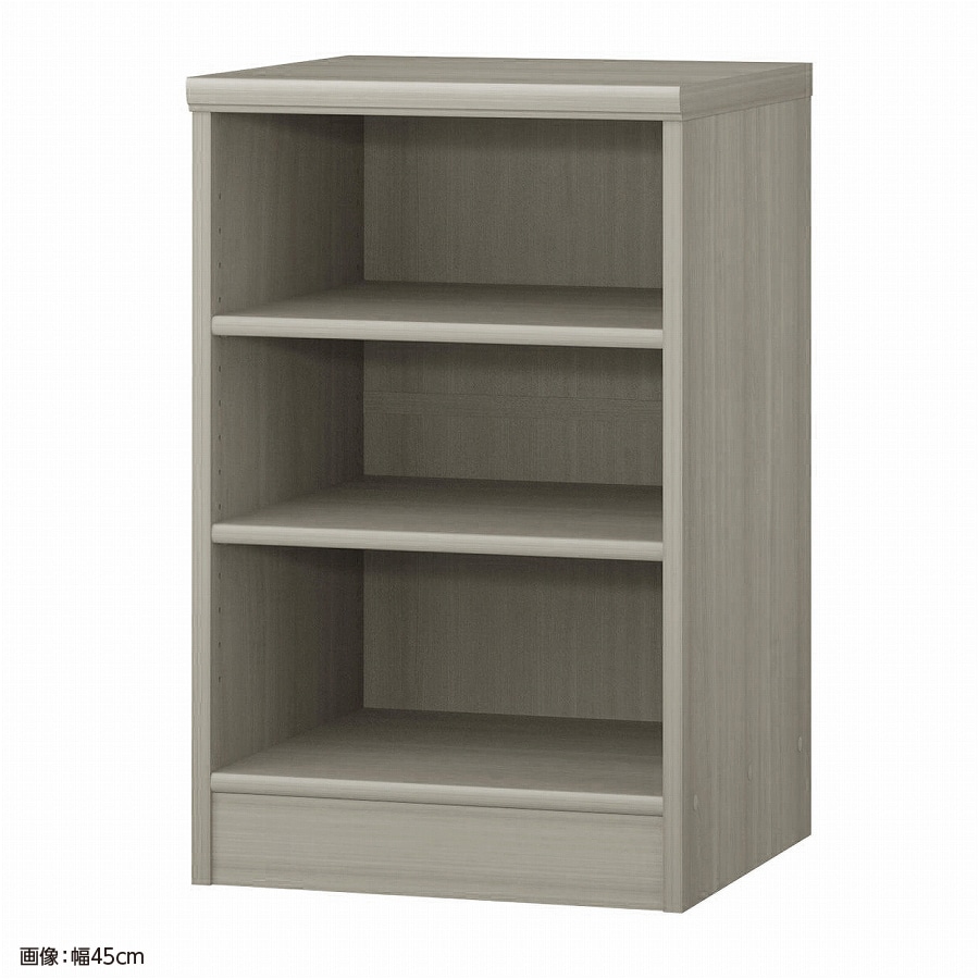 >大洋 オーダーシェルフ グレーオーク NCオーダー7045 D GO 幅450×奥行460×高さ700(mm) 1台(ご注文単位1台)【直送品】