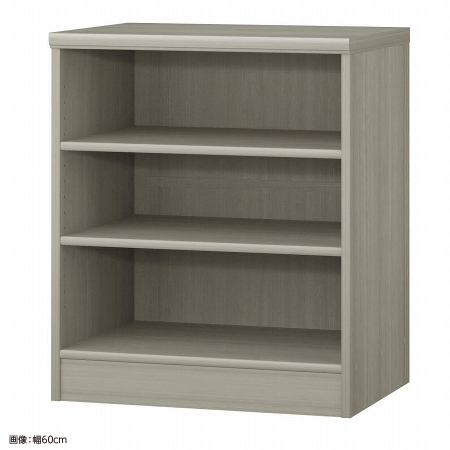 大洋 オーダーシェルフ グレーオーク NCオーダー7060 D GO 幅600×奥行460×高さ700(mm) 1台（ご注文単位1台）【直送品】