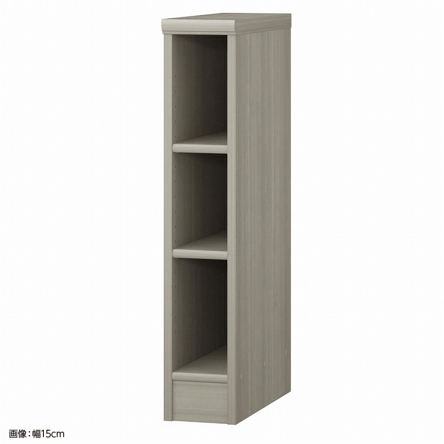 大洋 オーダーシェルフ グレーオーク NCオーダー8015 D GO 幅150×奥行460×高さ800(mm) 1台（ご注文単位1台）【直送品】