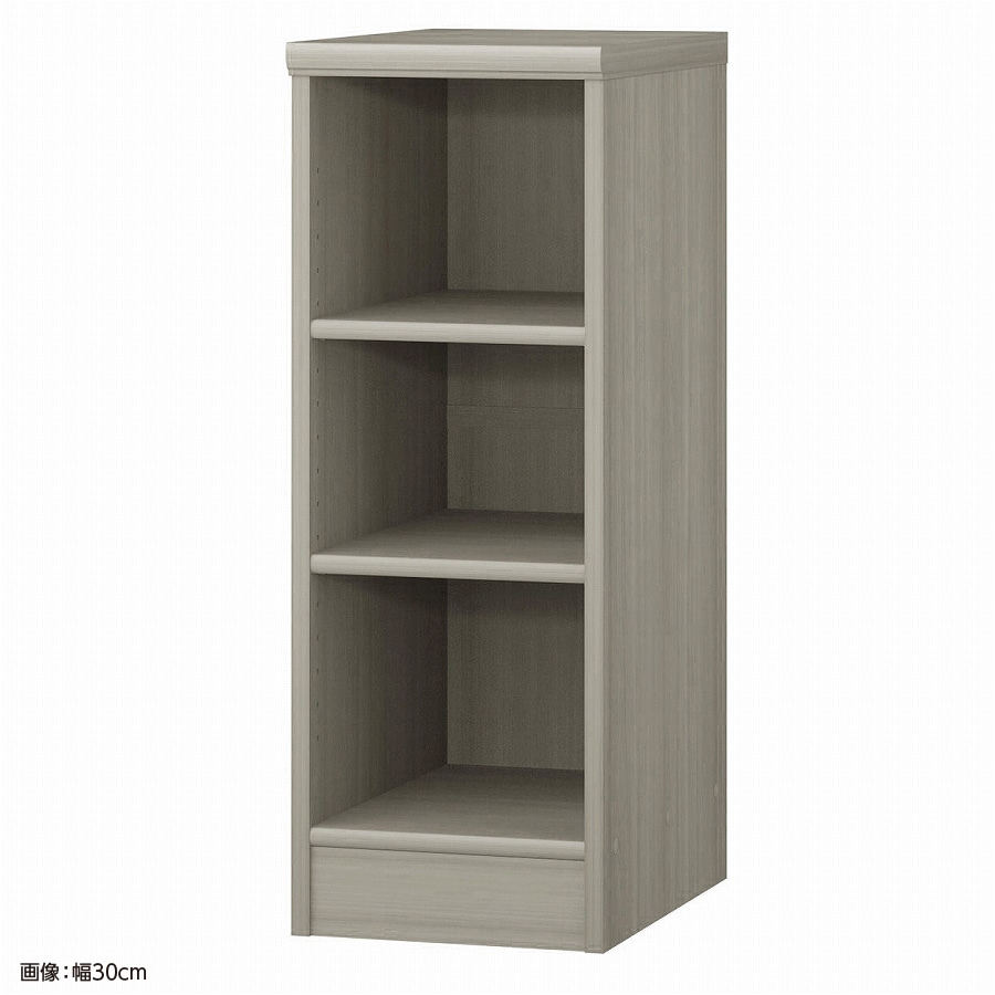 大洋 オーダーシェルフ グレーオーク NCオーダー8030 D GO 幅300×奥行460×高さ800(mm) 1台(ご注文単位1台)【直送品】