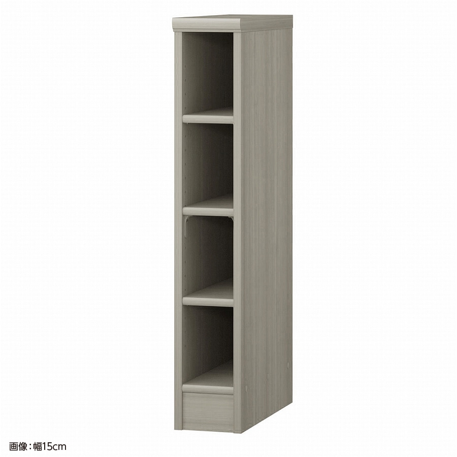 大洋 オーダーシェルフ グレーオーク NCオーダー9015 D GO 幅150×奥行460×高さ881(mm) 1台（ご注文単位1台）【直送品】